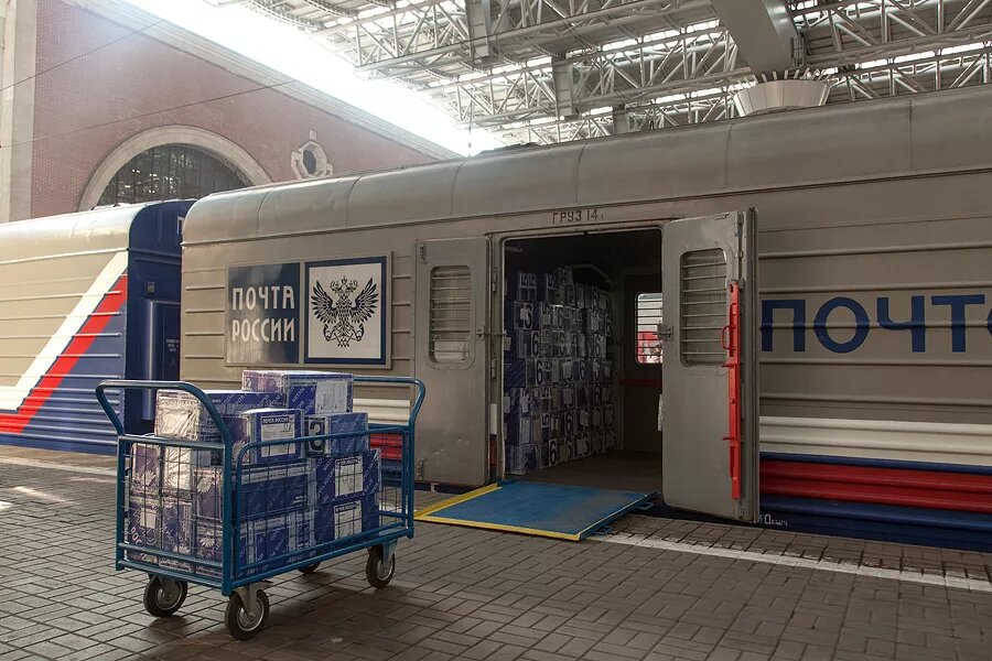 РЖД и Почта России отправили первый контейнерный поезд с товарами e-commerce из Японии