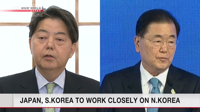 Япония и Южная Корея будут тесно сотрудничать по проблемам Северной Кореи