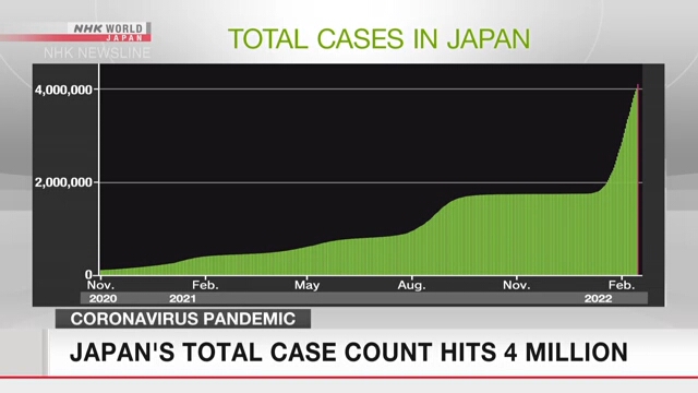 Общее число случаев заражения коронавирусом в Японии превысило 4 млн