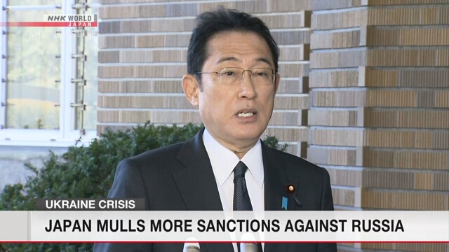 Япония рассматривает вопрос о расширении санкций в отношении России