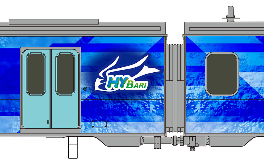 СМИ: в Японии представили поезд на водородном топливе