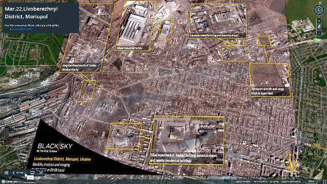 Японские исследователи создали цифровую карту разрушений в Украине
