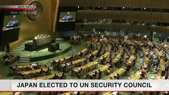 Япония избрана в Совет Безопасности ООН