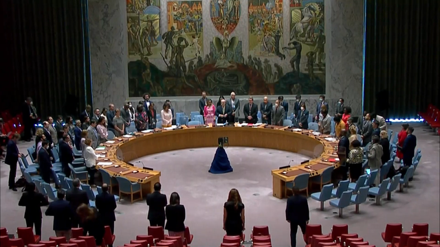 Участники заседания СБ ООН почтили память Абэ Синдзо минутой молчания