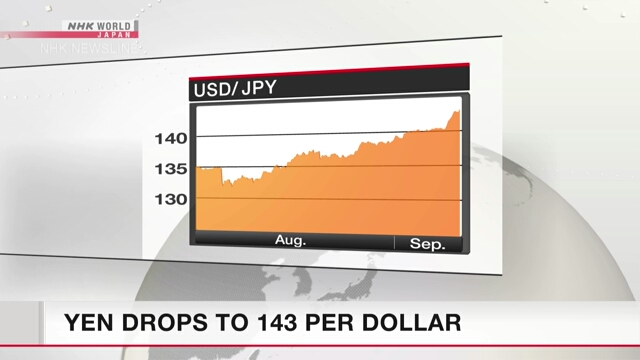 Обменный курс японской иены достиг в Нью-Йорке 24-летнего минимума