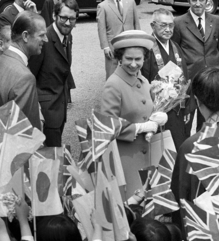 В Японии вспоминают визит королевы Елизаветы II в 1975 году