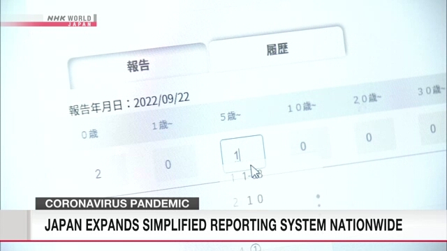 Япония расширяет по всей стране упрощенную систему сообщений о заражении коронавирусом