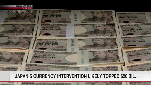 Правительство Японии пытается остановить стремительное падение курса иены