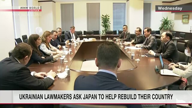 Депутаты парламента Украины обращаются к Японии за поддержкой для восстановления инфраструктуры
