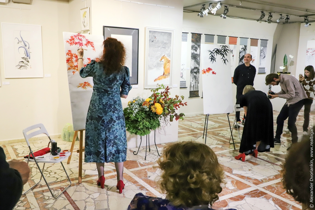Открытие выставки «Тушь и Бумага»