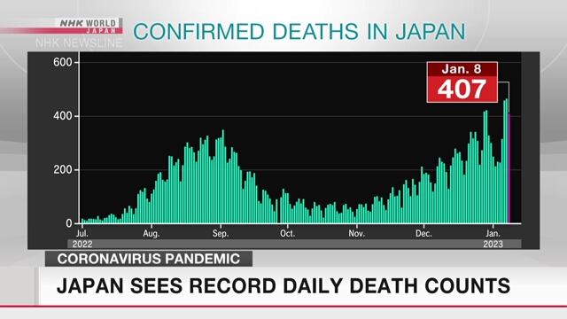 В Японии зафиксировали рекордное число летальных исходов от COVID-19