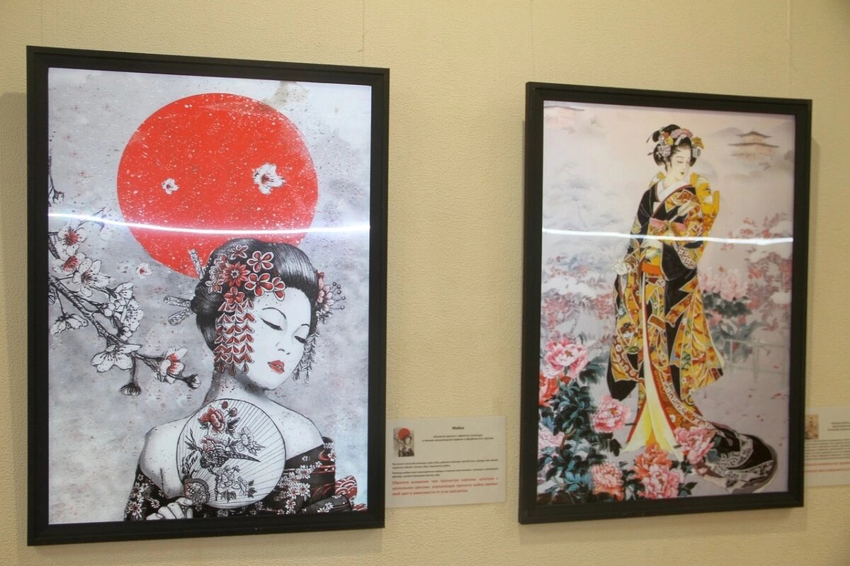 Астраханцы увидят японскую живопись в объёмном изображении
