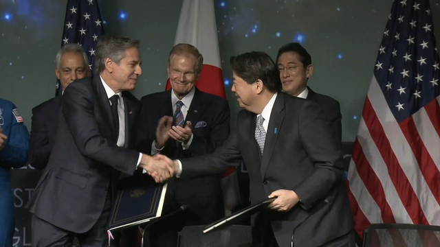 Япония и США подписали рамочное соглашение о сотрудничестве в освоении космоса