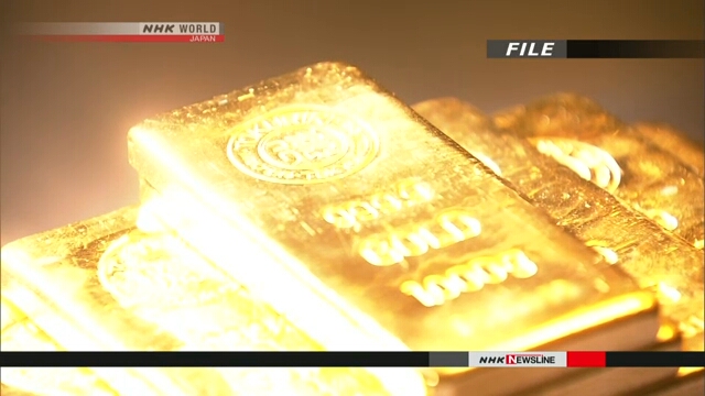 Цены на золото в Японии достигли нового рекордно высокого уровня