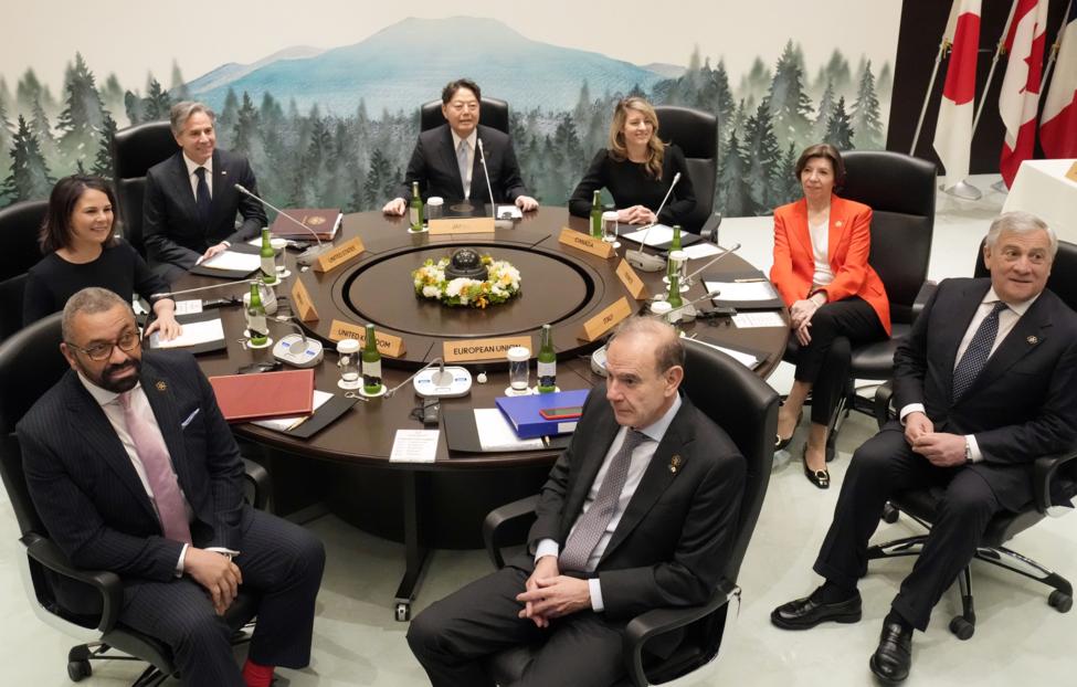 Главы МИД G7 договорились сохранять санкции против России и продолжать поддержку Украины