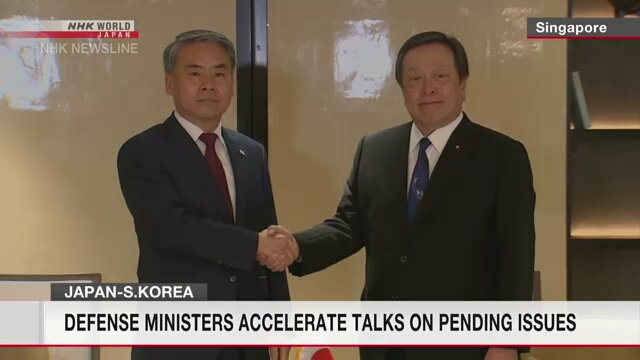 Министры обороны Японии и Южной Кореи согласились ускорить переговоры по требующим решения вопросам