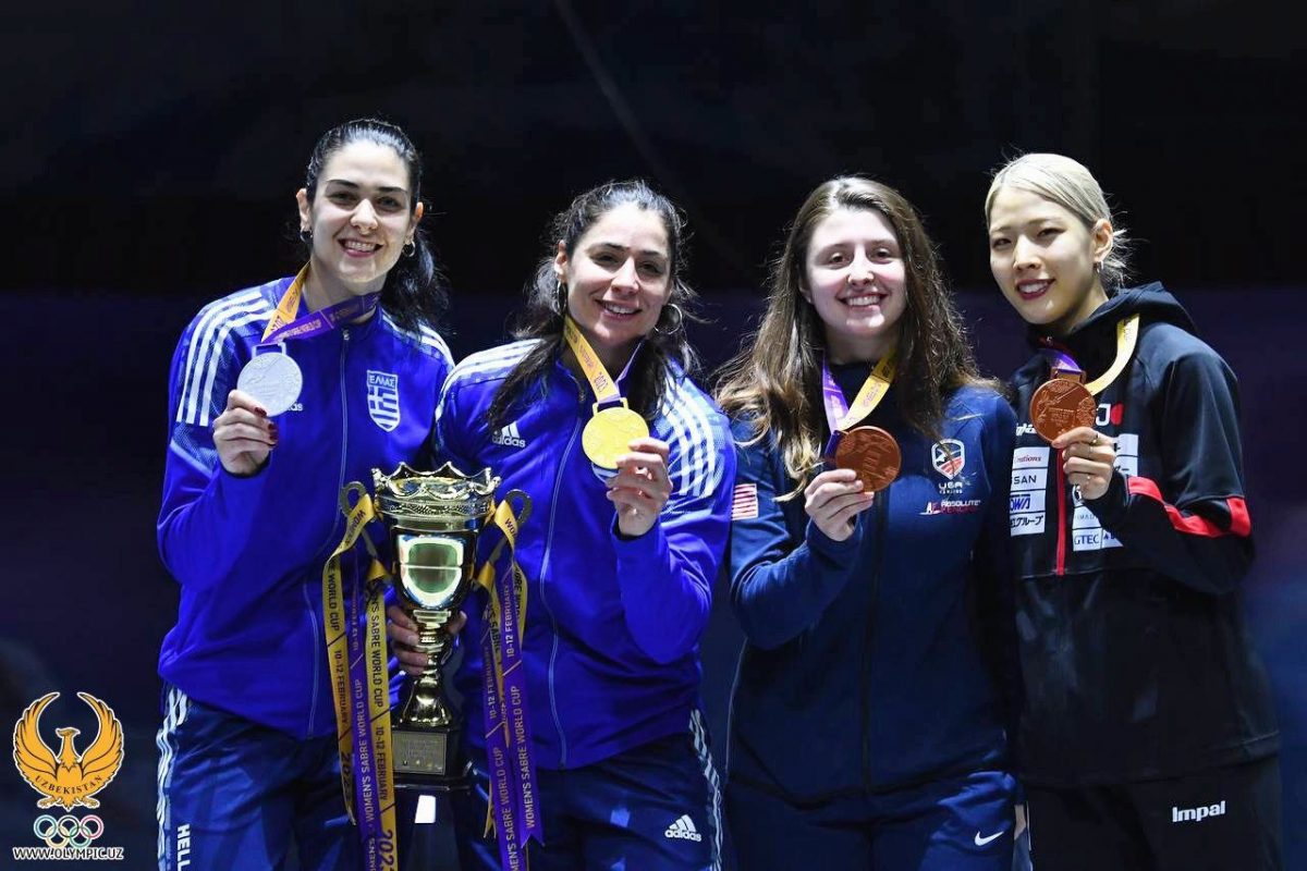 Эмура одержала вторую победу подряд на Чемпионате мира по фехтованию среди женщин
