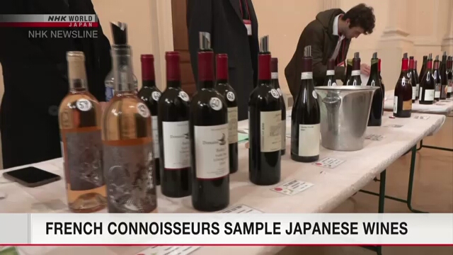 Французские ценители попробовали японские вина