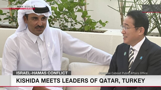 Премьер-министр Японии обсудил конфликт между Израилем и ХАМАС с лидерами Катара и Турции