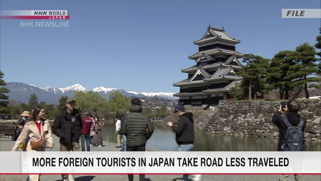 Все больше иностранных туристов в Японии обращаются к менее освоенным маршрутам