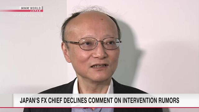 Представитель минфина Японии отказался комментировать предположения об интервенции на валютном рынке
