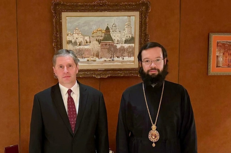 Председатель Отдела внешних церковных связей встретился с послом России в Японии