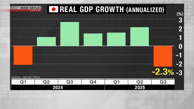 Экономика Японии в третьем квартале сократилась больше, чем ожидалось