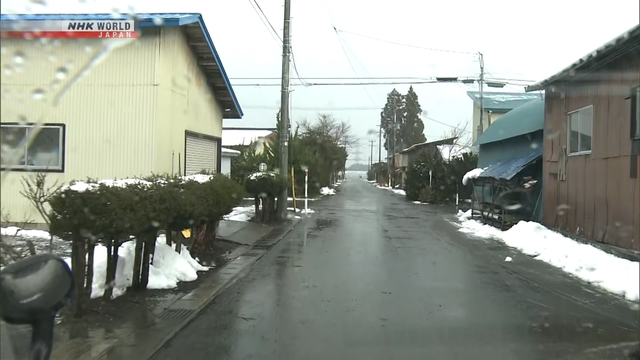 Дождь и снег идут в районах Японии, пострадавших от мощного землетрясения