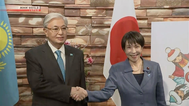 Премьер-министр Японии встречается с лидерами стран Центральной Азии