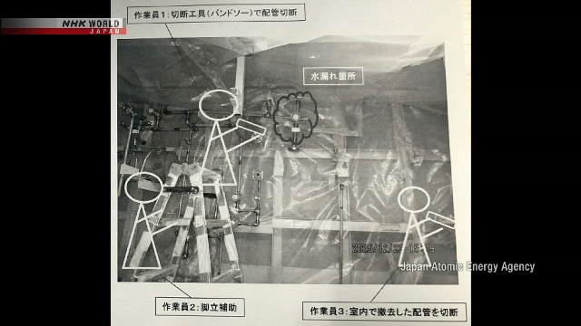 На месте вывода из эксплуатации ядерного реактора в центральной Японии произошла утечка воды, содержащей тритий