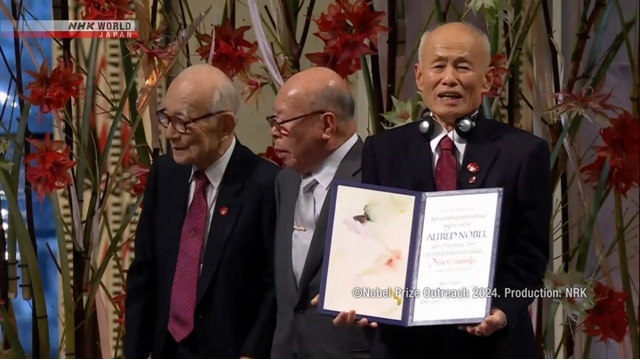 Организация «Нихон Хиданкё», получившая Нобелевскую премию мира, отмечает 70-летие