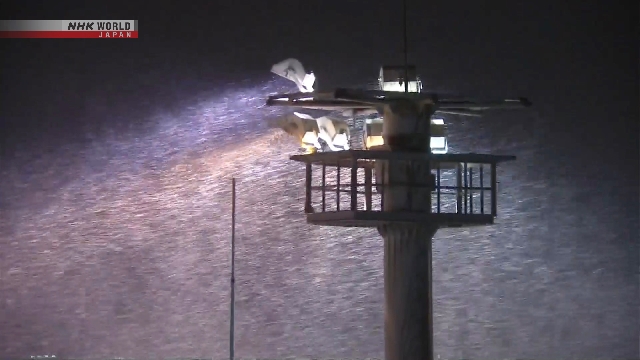 В районах вдоль побережья Японского моря до понедельника прогнозируются сильные метели