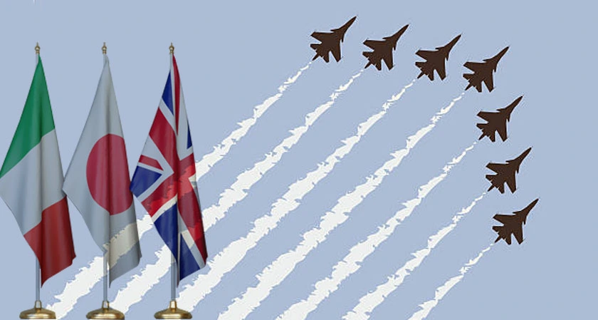 Италия «отстаёт», потому что, по данным Великобритании, Япония питает амбиции в отношении истребителя шестого поколения