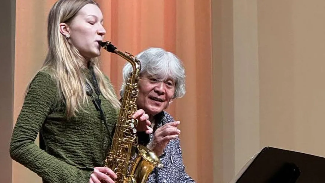 Саксофонная магия: мастера из Японии, Китая и России обучили молодых щелковских музыкантов